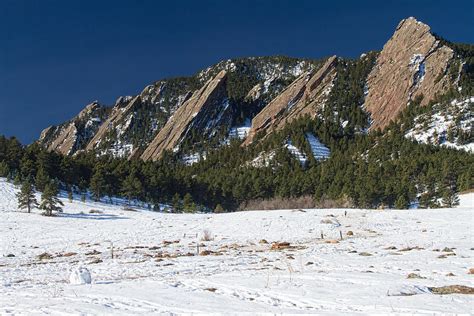 Chautauqua Park Boulder Colorado Winter View Photograph by James BO Insogna