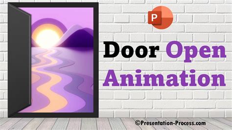 Easy Crazy Door Opening Animation Effect with PowerPoint Morph