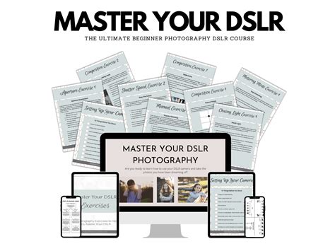 Master Your DSLR Beginner Photography Course - Live Snap Create