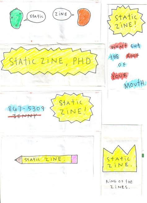 Bookmarks | Static Zine