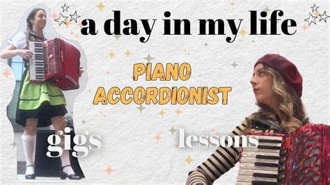 A Day in the Life of a Professional Female Accordionist in Australia - YouTube