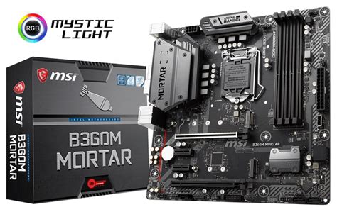 MSI B360M MORTAR Motherboard Review | PC TeK REVIEWS