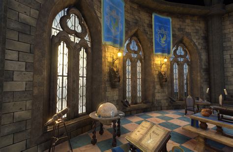 ArtStation - Ravenclaw Common Room VR