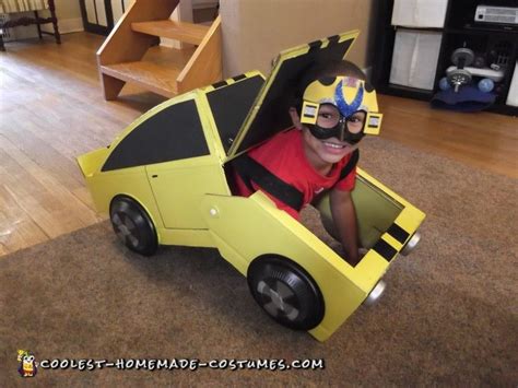 Transforming Transformers Bumble Bee Costume Halloween 2018, Robot ...