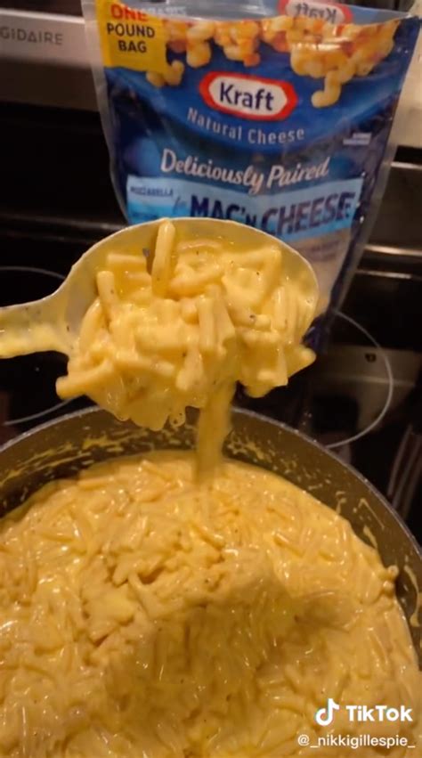 Here's How To Make The Viral TikTok Mac And Cheese That Everyone's Talking About | Kraft mac and ...