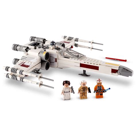 LEGO Star Wars Luke Skywalker's X-Wing Fighter 75301 Building Toy Set ...