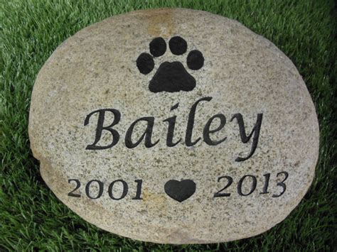 River Rock Pet Memorial 10" to 12" PNDH – GraphicRocks