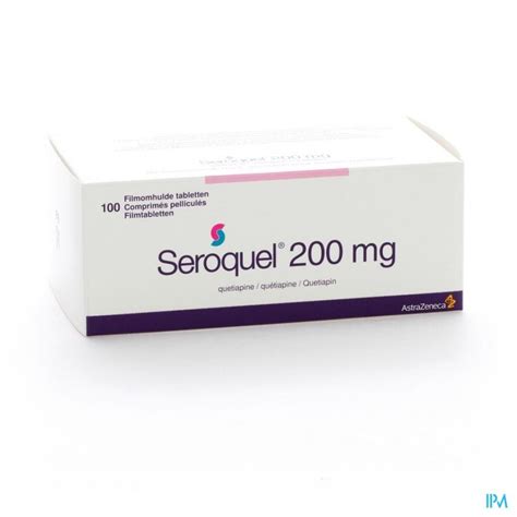 SEROQUEL 200 COMP 100 X 200 MG | Apotheek Thiels