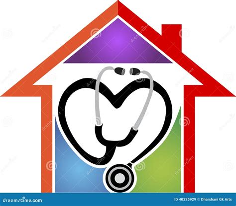 Home Health Carelogo Stock Vector - Image: 40325929