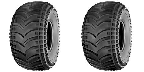 TWO- 22X11.00-8 22X11-8 Deestone 4Ply Rated ATV UTV Tires Wooly Booger ...