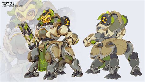 Orisa Concept Art - Overwatch 2 Art Gallery