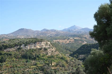 View of Mount Ida from Eleutherna, Crete (Illustration) - World History Encyclopedia