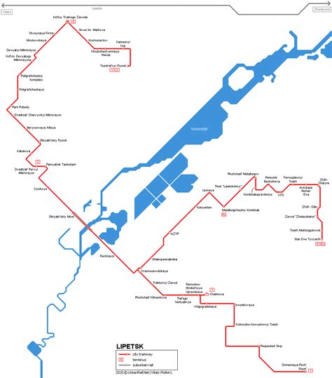 UrbanRail.Net > Europe > Russia > Lipetsk Tram