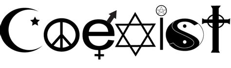 Coexist? Seriously? | THE INK SLINGER