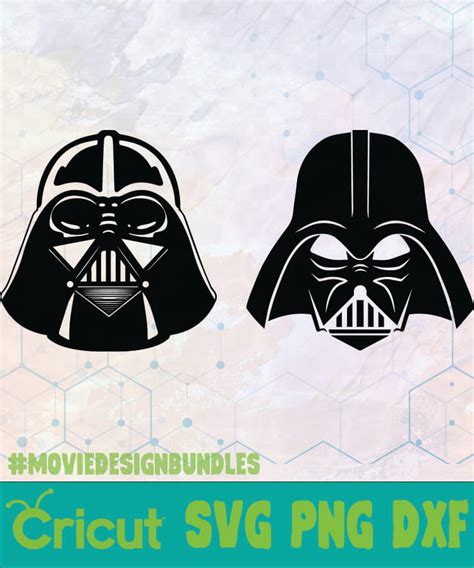 DARTH VADER DISNEY LOGO SVG, PNG, DXF - Movie Design Bundles