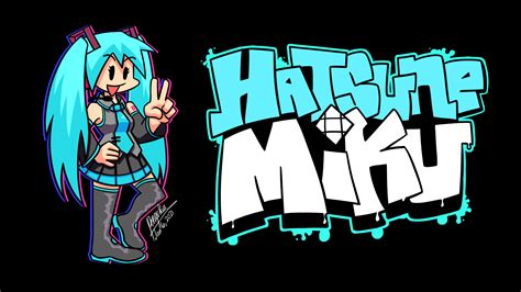 FNF Hatsune Miku Fanart by P3ngu1nFaN on Newgrounds