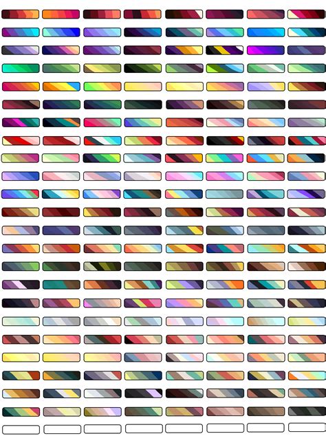 F2U Color Palettes by Sanidalee on DeviantArt | Color palette challenge, Color palette design ...