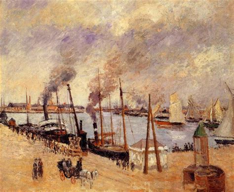 The Port of Le Havre 2, 1903 - Camille Pissarro - WikiArt.org