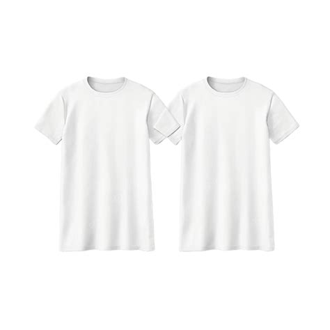 White T Shirts Mockup Front And Back, White T Shirt, T Shirt Mockup, Blank Shirt PNG Transparent ...