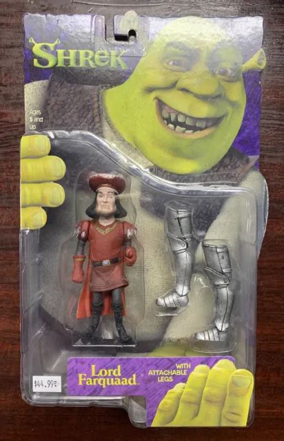 SHREK - LORD Farquaad Mascot - DreamWorks Figure New Sealed 2001 ...