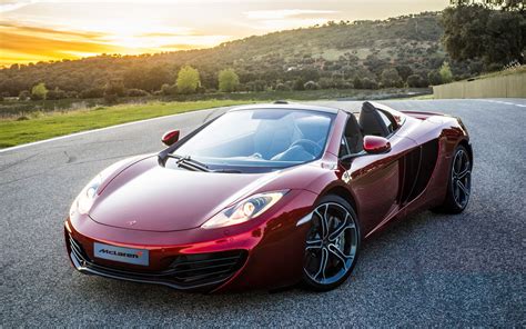 McLaren Reveals 12C Spider Supercar With 204-MPH Top Speed