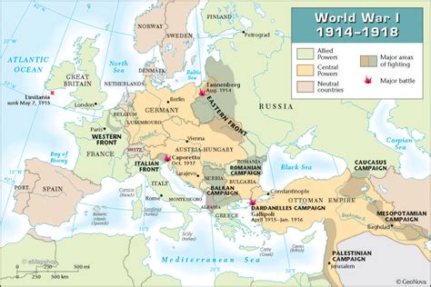 ANTHROPOLOGY OF ACCORD: Map on Monday: World War I Redraws European ...