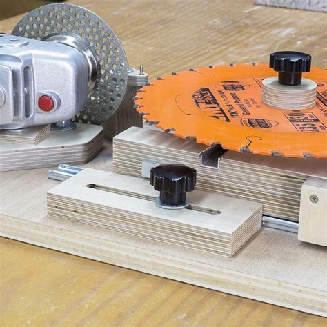 Homemade Saw Blade & Router Bits Sharpening Station Plans