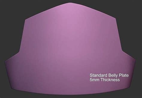 Mandalorian Belly Plate Armor | 3D model