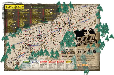 Woodhill Mountain Bike Park - Maps | Mountain biking, Bike park, Bike