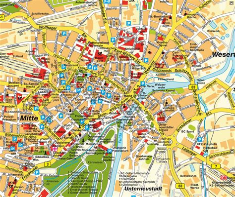 Kassel Map - Germany