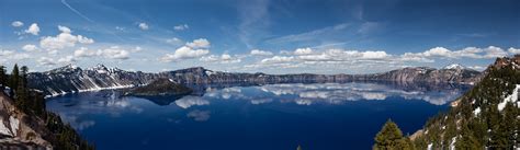 snow, winter, lake, reflection, trees, clouds, mountains, photography, sky, cyan HD Wallpaper