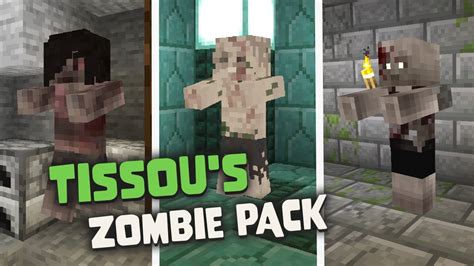 Tissou's Zombie Pack | Texture Pack for Minecraft | More Zombie in the ...