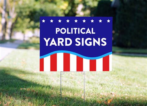 Houston Political Yard Signs printing – best price | bannerprintinghouston.com