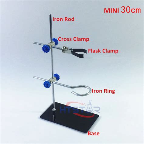 MINI Laboratory Retort Stand Full Set With Clamp Iron Support HTSTAR ...