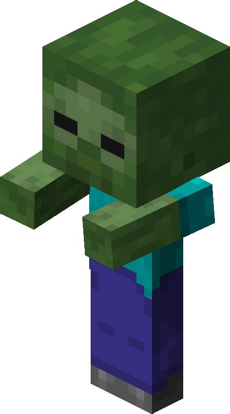 File:Baby Zombie.png – Official Minecraft Wiki