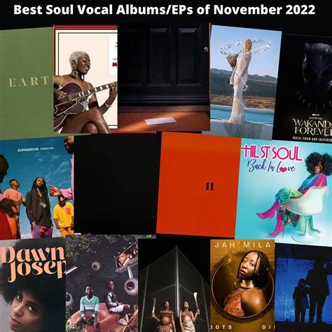 Best Soul Vocal Albums/EPs of November 2022