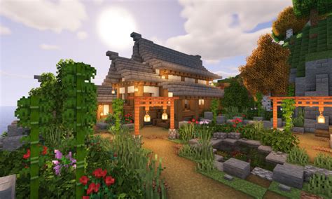 Minecraft: How to Build a Large Japanese House (Minecraft Build Tutorial) – BlueNerd