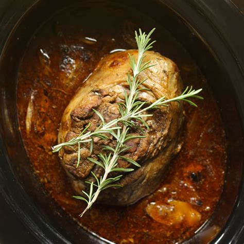 Slow Cooked Greek Lamb Roast Recipe | Real Plans