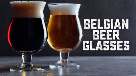 Belgian Beer Glasses: Authentic Designs From Brussels to Your Bar