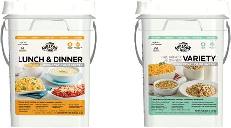 Augason Farms Lunch and Dinner Variety Pail Review - survivalnova.com