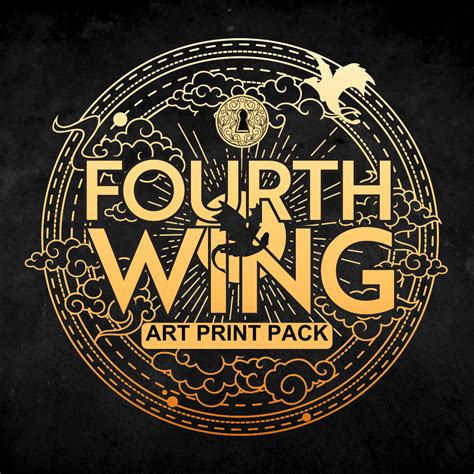 Fourth Wing Art Print Pack – Reading Portal