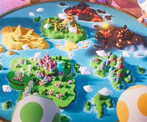 World Map in Super Mario Bros Movie : r/Mario