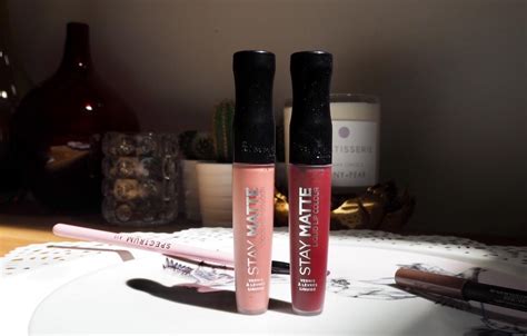 New! Rimmel Stay Matte Liquid Lipstick Review ⋆ NiaPattenLooks