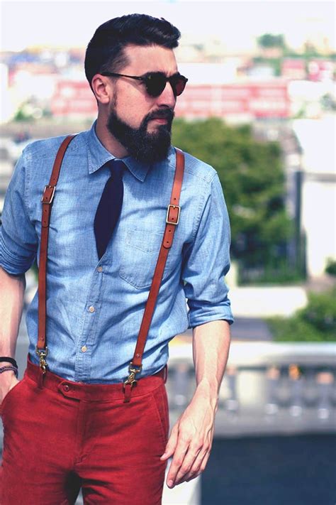 25 Handsome Men's Looks with Suspenders In 2016 - Mens Craze