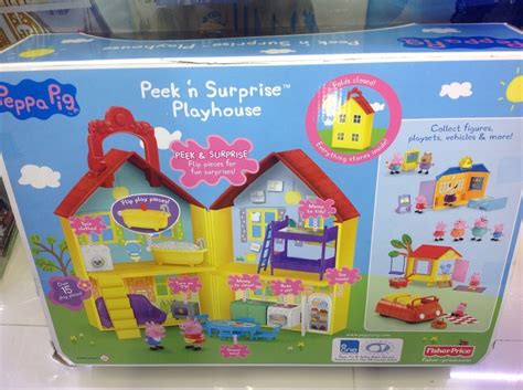 Peppa Pig Casa De Juegos Es 100% Original Fisher Price - $ 1,229.00 en Mercado Libre