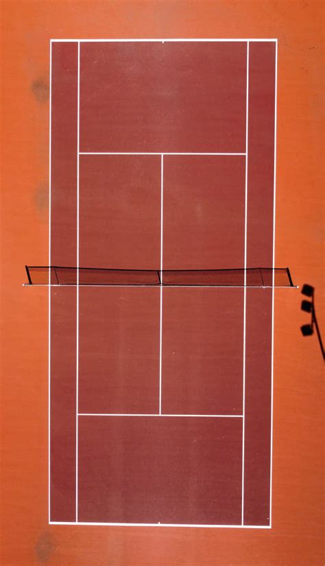 Blue Tennis Court · Free Stock Photo