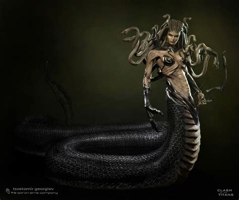 ArtStation - clash of the titans medusa concept