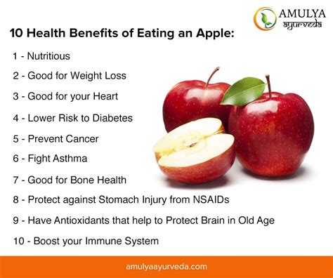 10 Health Benefits of Eating an Apple | Apple health benefits, Apple benefits, Health