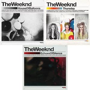 The Weeknd - Mixtape Collection CD Weekend XO Thursday Echoes Of ...