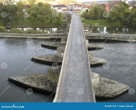 The Stone Bridge in Regensburg Stock Photo - Image of ancient, spires: 6997102